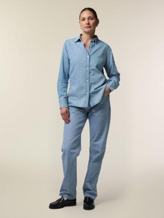 Stella Denim Shirt Light Wash - Fronte