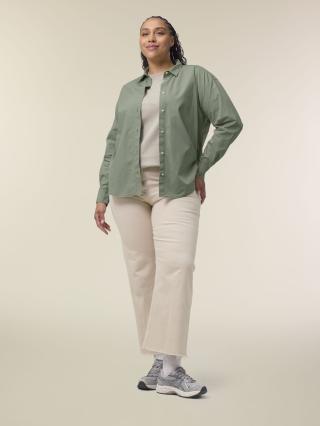 Stella Styler Shirt Soft Khaki - Fronte