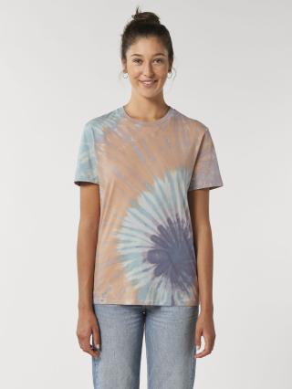 Creator Tie and Dye Tie&Dye Teal Monstera/Lilac Petal - Fronte Creator Tie and Dye Tie&Dye Teal Monstera/Lilac Petal - Fronte