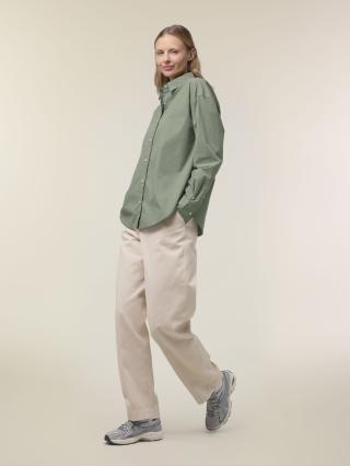 Stella Styler Shirt Soft Khaki - Fronte Stella Styler Shirt Soft Khaki - Fronte
