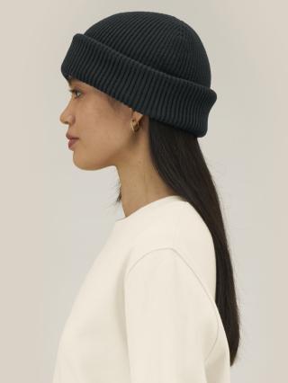 Fisherman Beanie 2.0 Black - Fronte