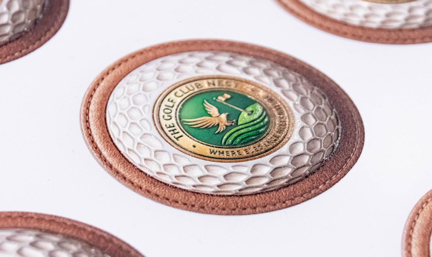 Dettaglio materico di una Patch TPU UV