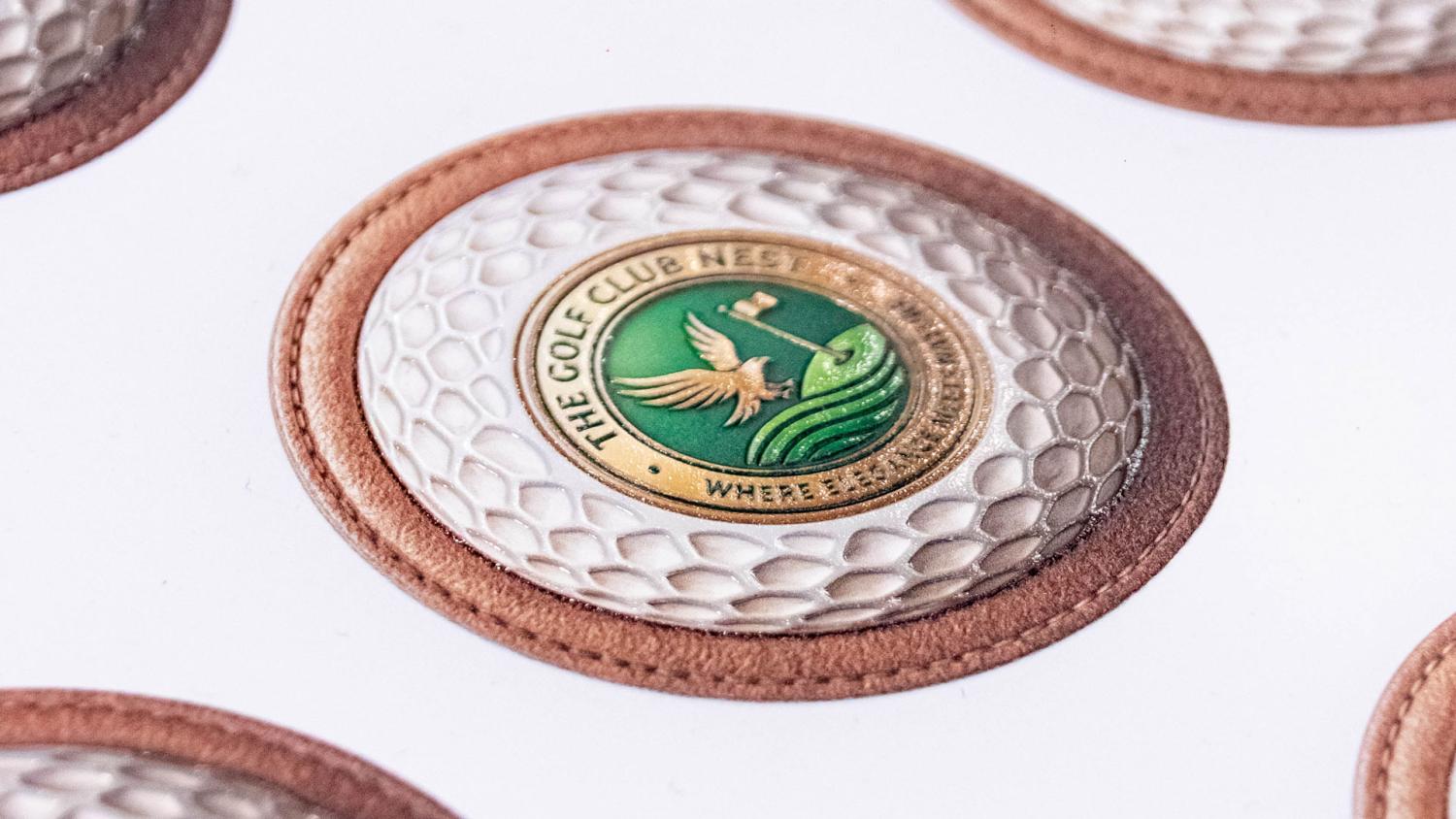 Patch 3D in TPU per logo sportivo personalizzato
